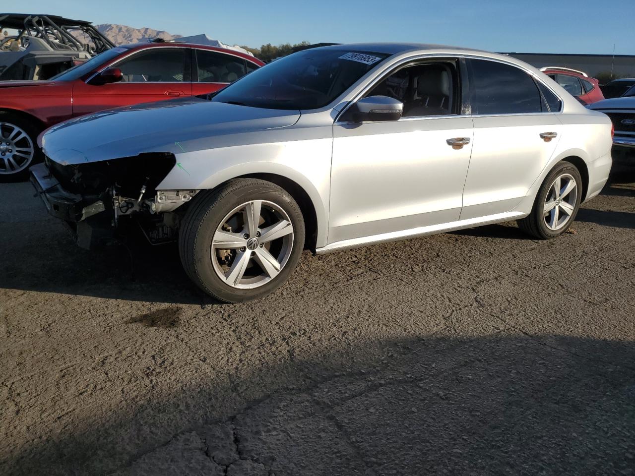 Изображение 1 2014 VOLKSWAGEN PASSAT SE 2014 с VIN 1VWBP7A32EC014460