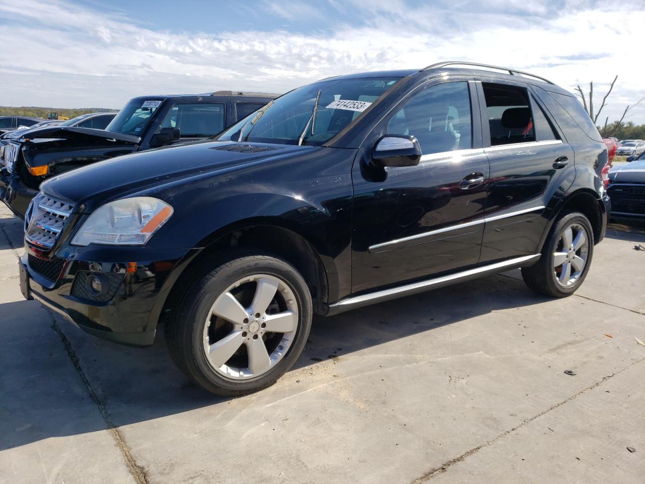Image 1 of 2010 MERCEDES-BENZ ML 350 4MATIC 2010 with VIN 4JGBB8GB6AA574683