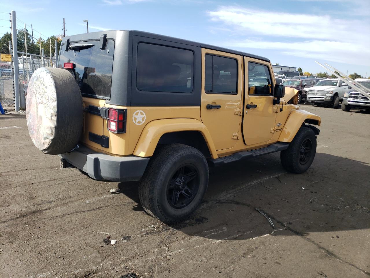 Obraz 3 z 2014 JEEP WRANGLER UNLIMITED SPORT 2014 z VIN 1C4BJWDG2EL229382