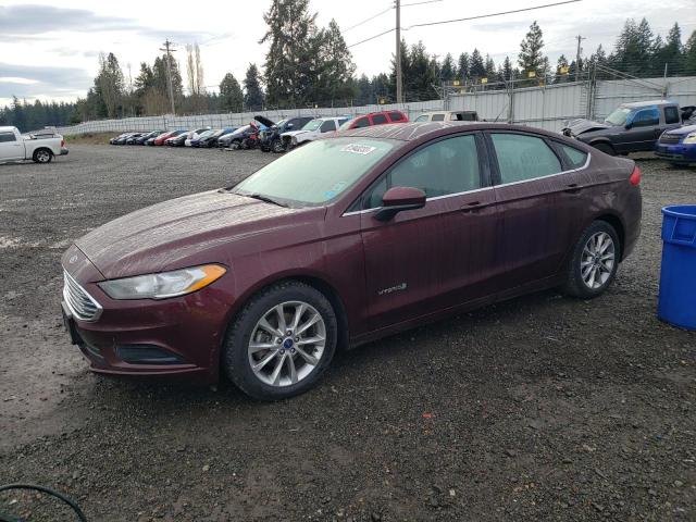 Image 1 of 2017 FORD FUSION SE HYBRID 2017 with VIN 3FA6P0LU5HR248346