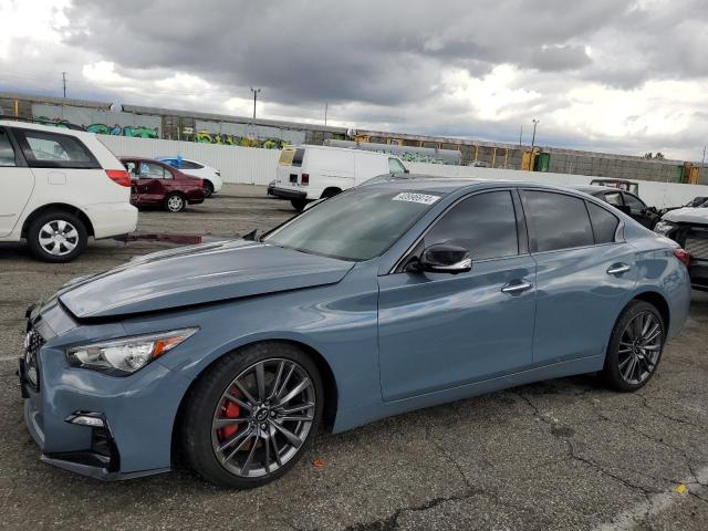 Image 1 of 2021 INFINITI Q50 RED SPORT 400 2021 with VIN JN1FV7DP7MM850320