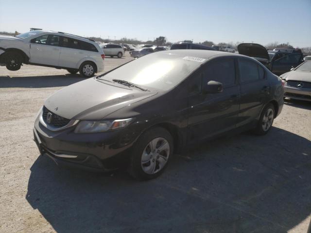 Image 1 of 2013 HONDA CIVIC LX 2013 with VIN 19XFB2F58DE054114