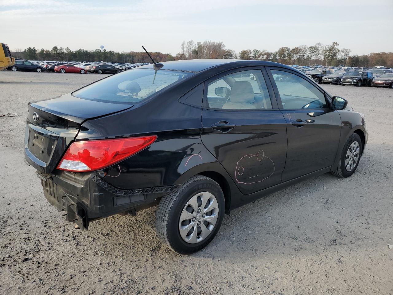 Image 3 of 2017 HYUNDAI ACCENT SE 2017 with VIN KMHCT4AE6HU374862