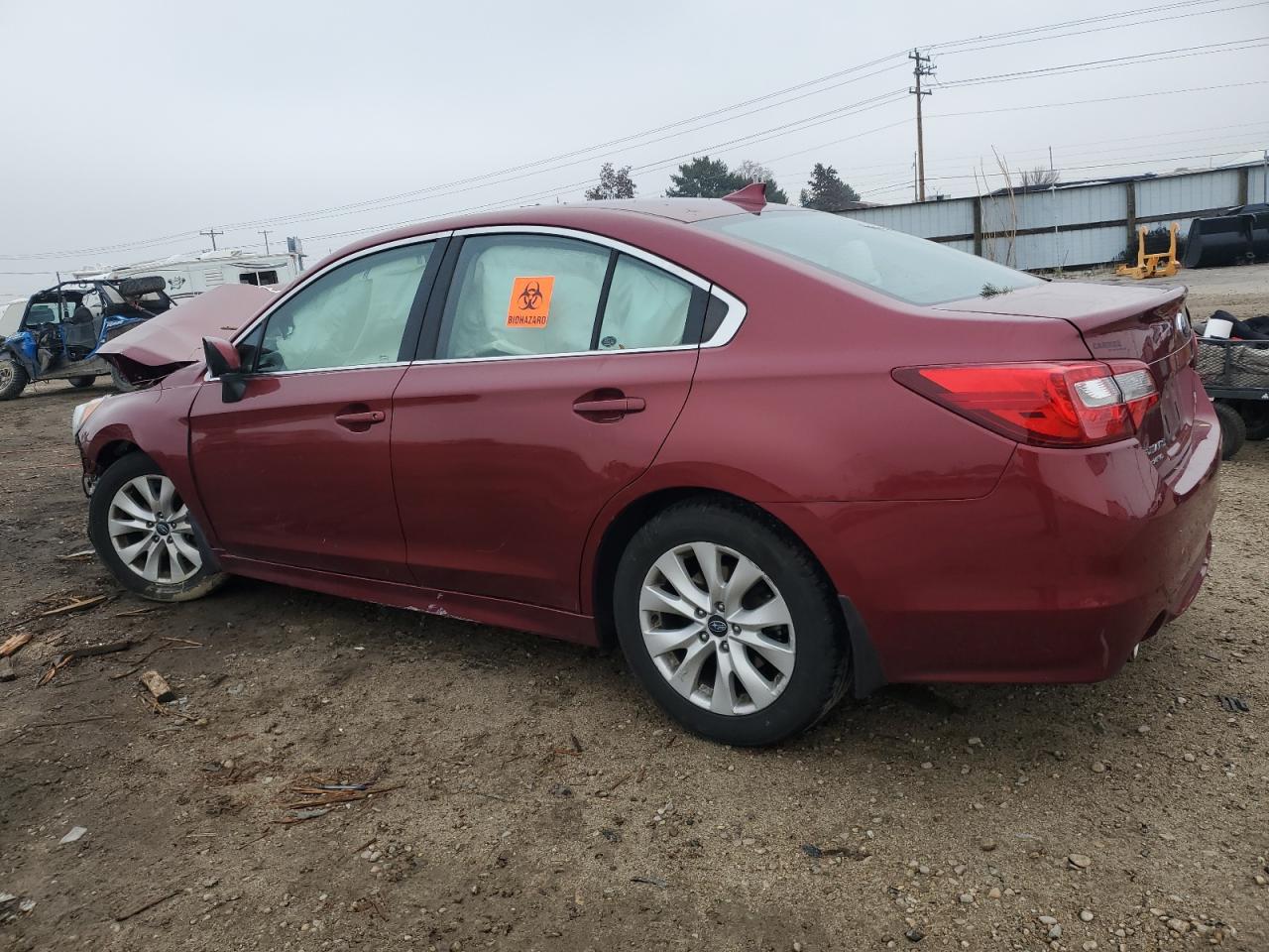Image 2 of 2017 SUBARU LEGACY 2.5I PREMIUM 2017 with VIN 4S3BNAF62H3060741