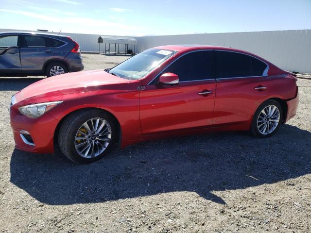 Image 1 of 2021 INFINITI Q50 LUXE 2021 with VIN JN1EV7BPXMM705853