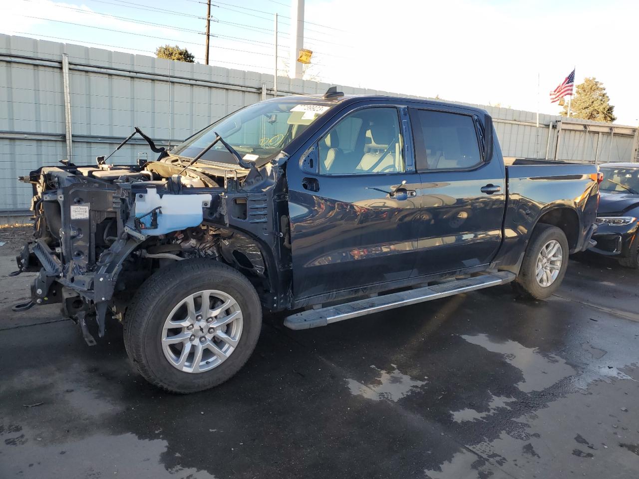 Image 1 of 2020 CHEVROLET SILVERADO K1500 RST 2020 with VIN 1GCUYEED5LZ153993