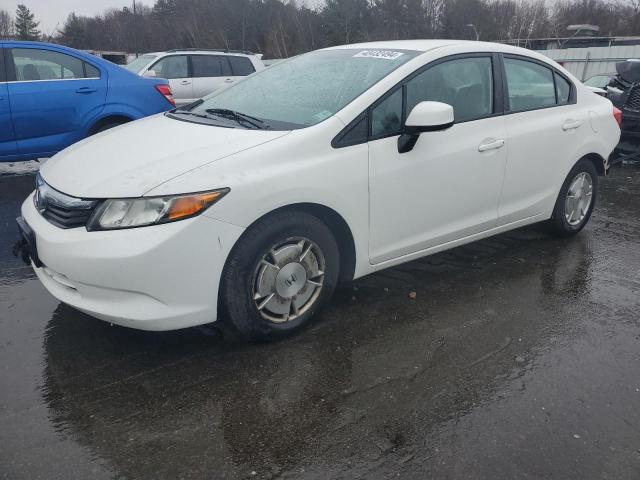 Image 1 of 2012 HONDA CIVIC HF 2012 with VIN 2HGFB2F65CH583050