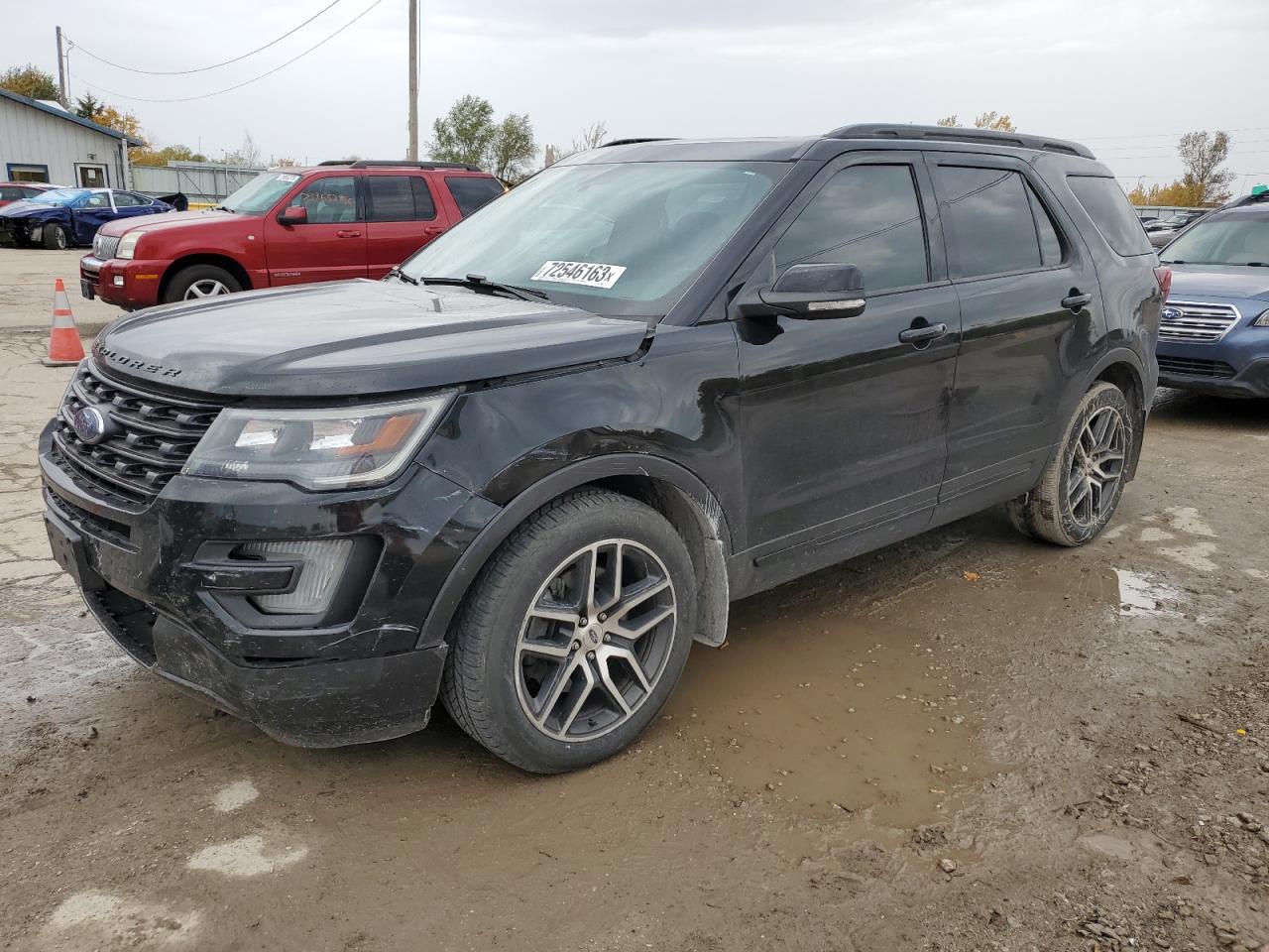 Image 1 of 2017 FORD EXPLORER SPORT 2017 with VIN 1FM5K8GT5HGE20611