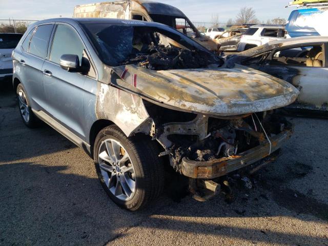Image 1 of 2018 FORD EDGE TITANIUM 2018 with VIN 2FMPK4K86JBC31368