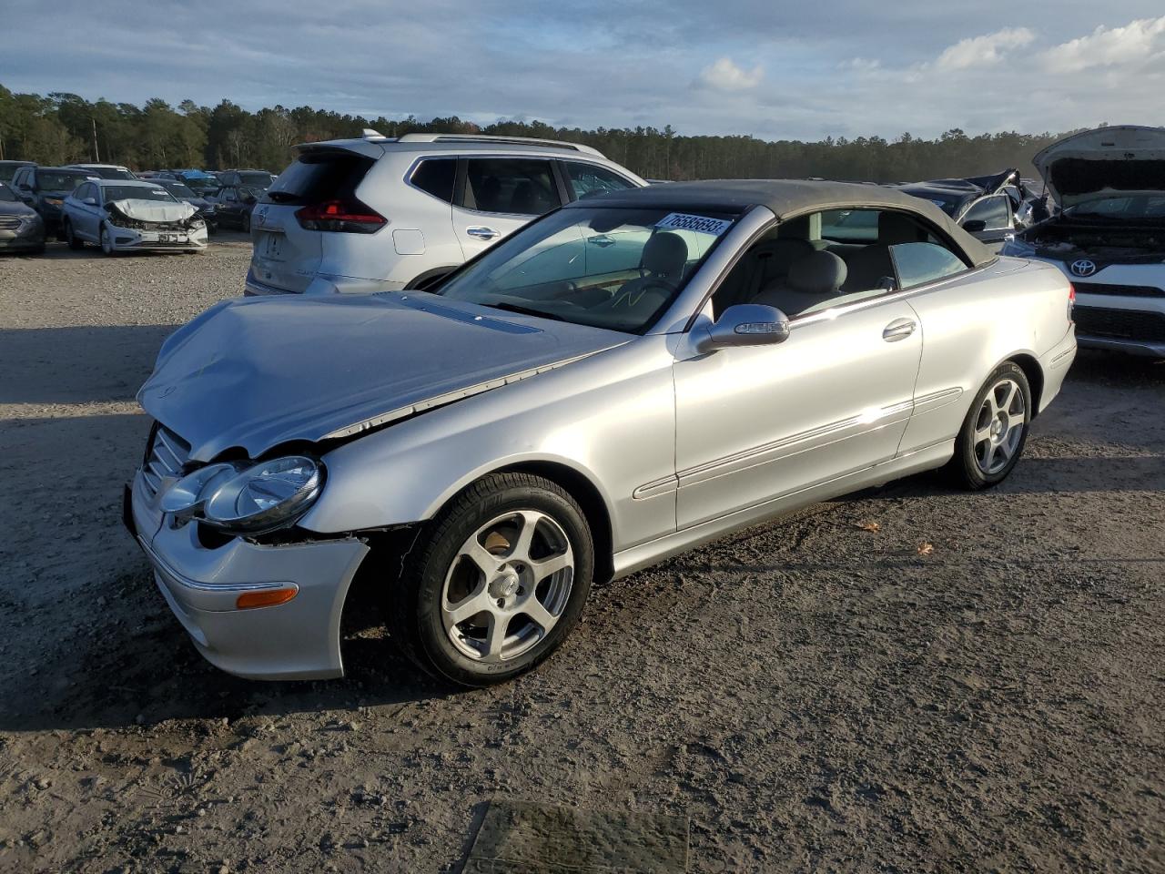 Obraz 1 z 2005 MERCEDES-BENZ CLK 320 2005 z VIN WDBTK65G55T054303
