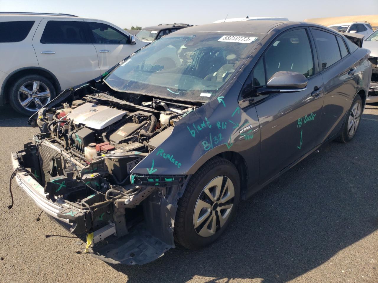 Image 1 of 2017 TOYOTA PRIUS  2017 with VIN JTDKBRFU3H3049690