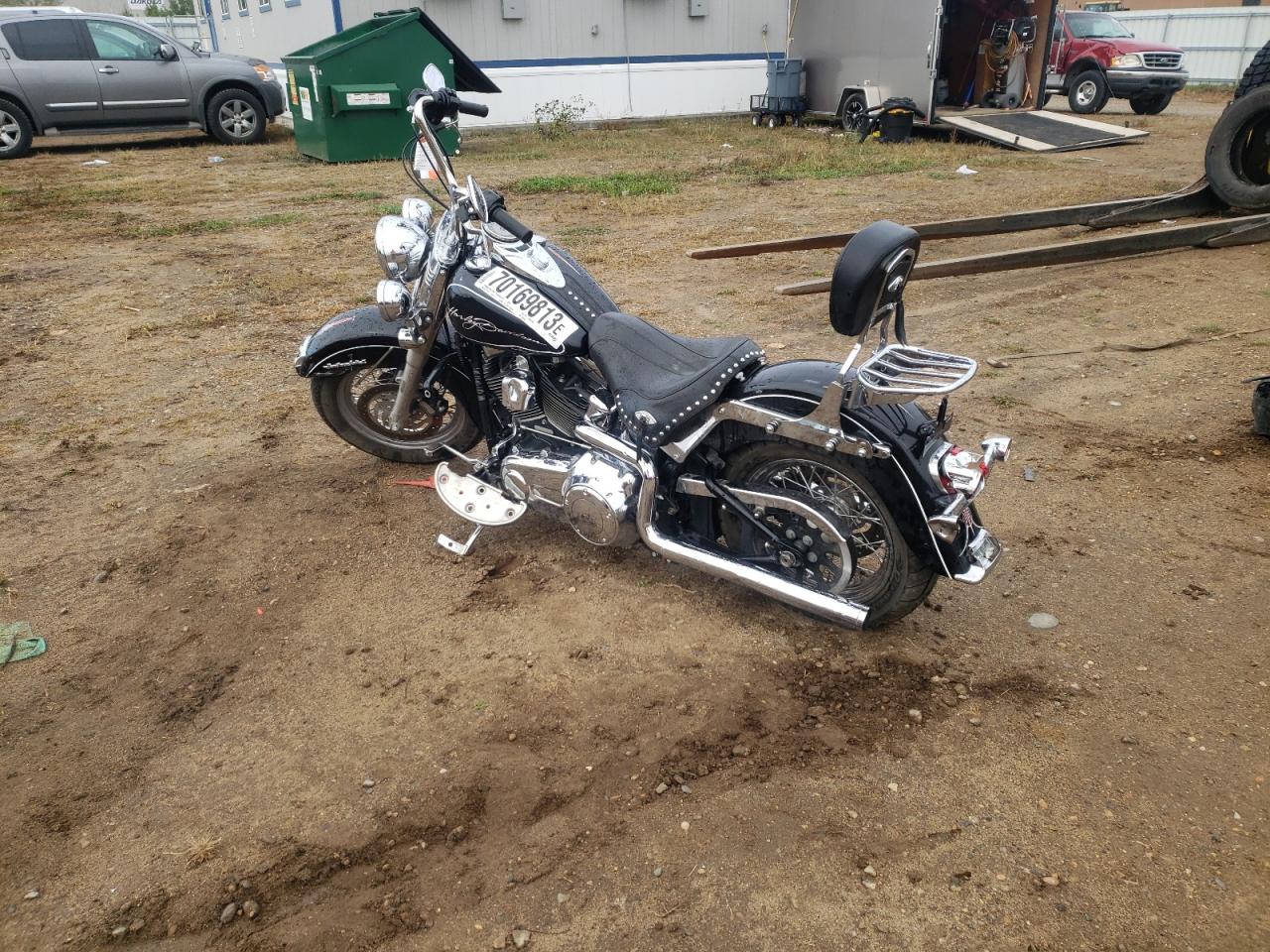 Obraz 3 z 2014 HARLEY-DAVIDSON FLSTC HERITAGE SOFTAIL CLASSIC 2014 z VIN 1HD1BWV19EB032300
