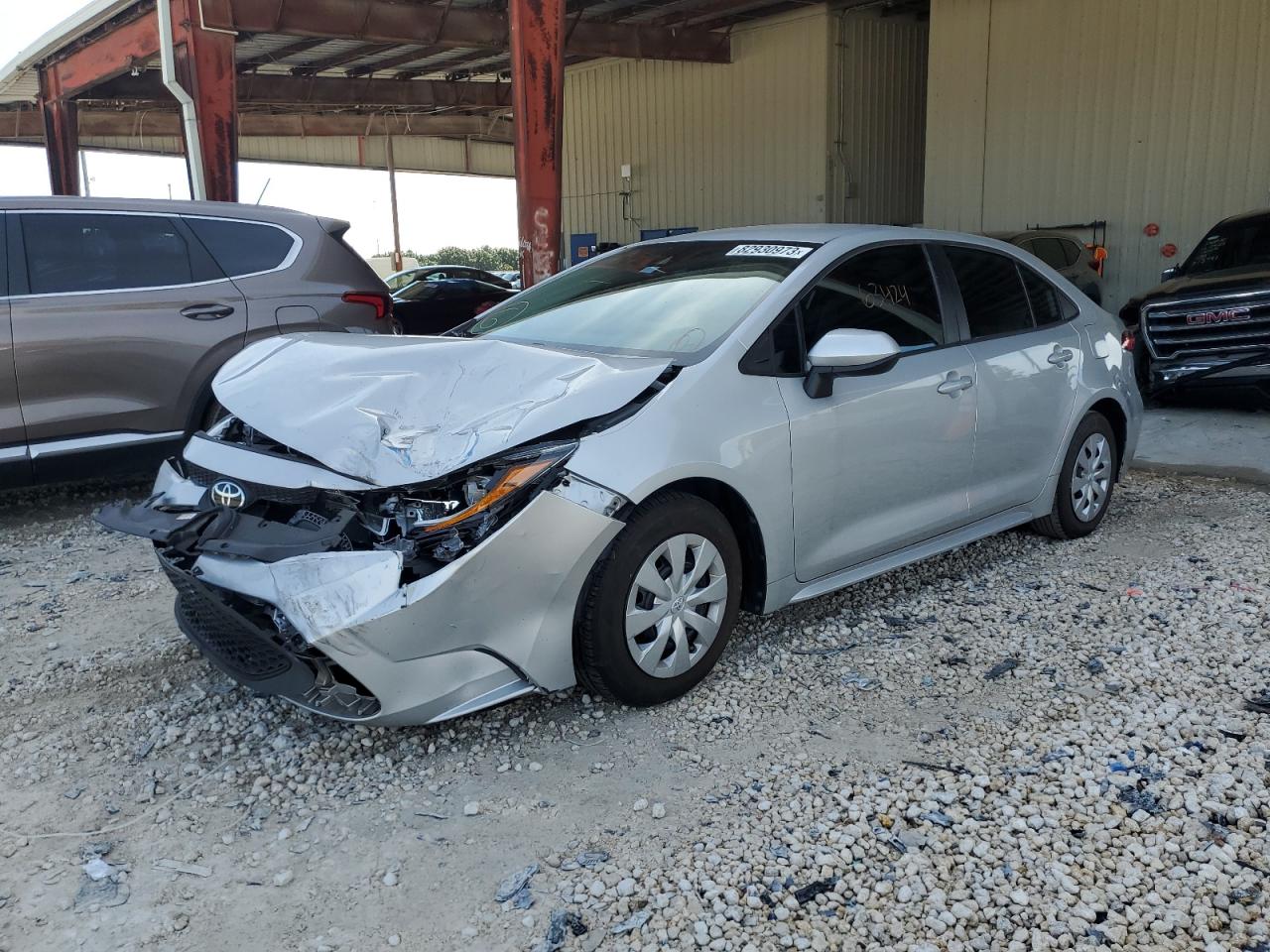 Image 1 of 2020 TOYOTA COROLLA L 2020 with VIN 5YFDPRAE8LP061411