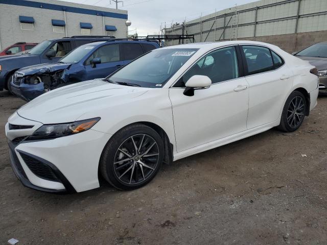 Image 1 of 2022 TOYOTA CAMRY NIGHT SHADE 2022 with VIN 4T1S11AK4NU055140