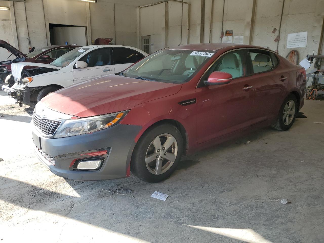 Image 1 of 2014 KIA OPTIMA LX 2014 with VIN 5XXGM4A75EG296774