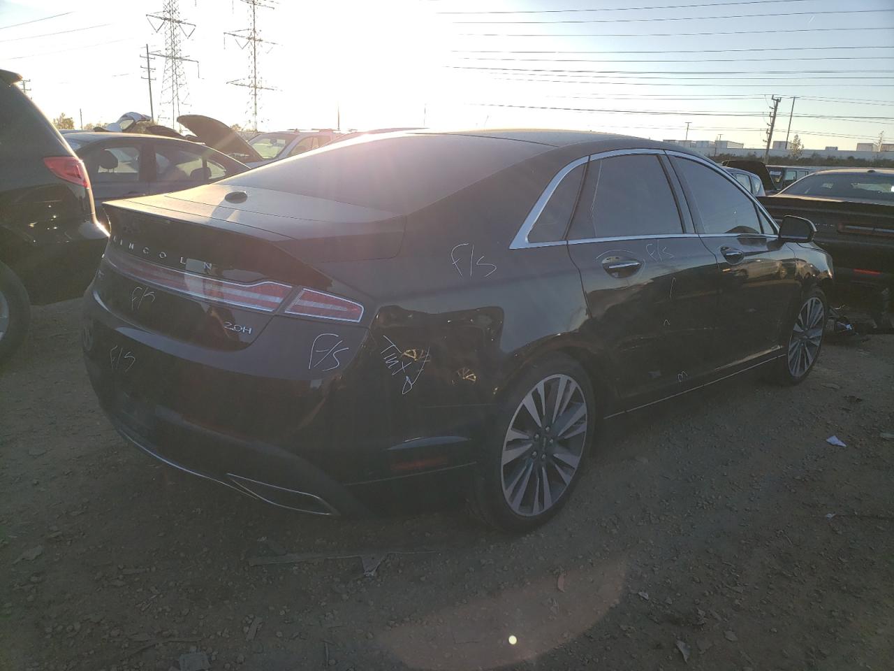 Image 3 of 2017 LINCOLN MKZ HYBRID RESERVE 2017 with VIN 3LN6L5MU3HR609909