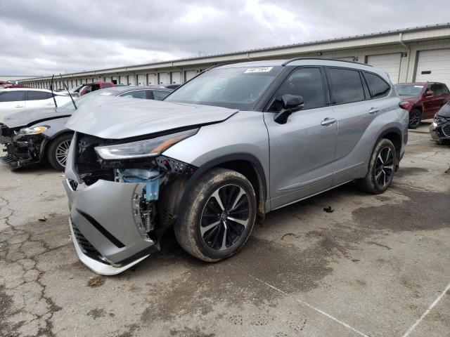 Image 1 of 2021 TOYOTA HIGHLANDER XSE 2021 with VIN 5TDLZRBH0MS092448