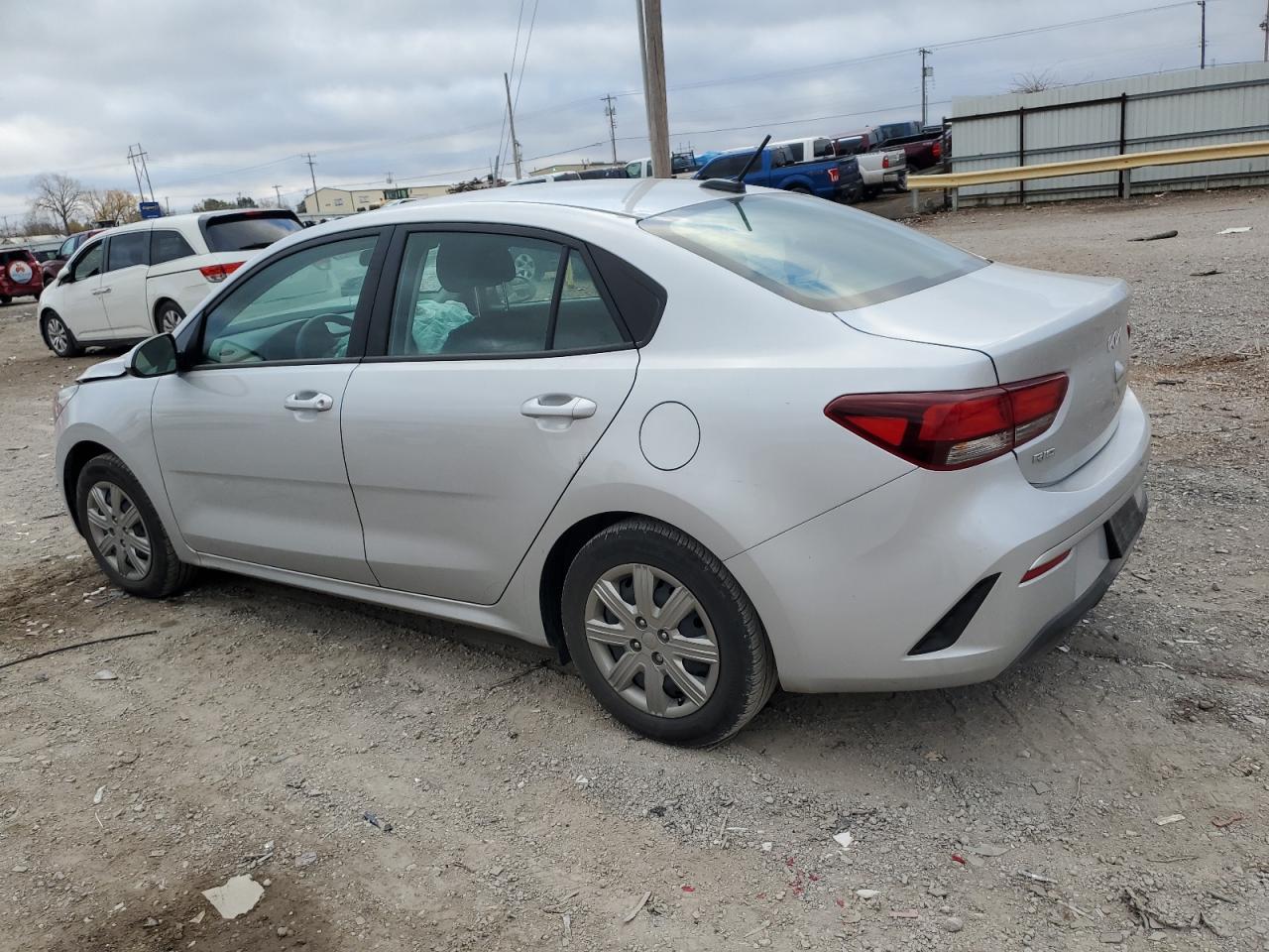 Image 2 of 2023 KIA RIO LX 2023 with VIN 3KPA24AD3PE516149