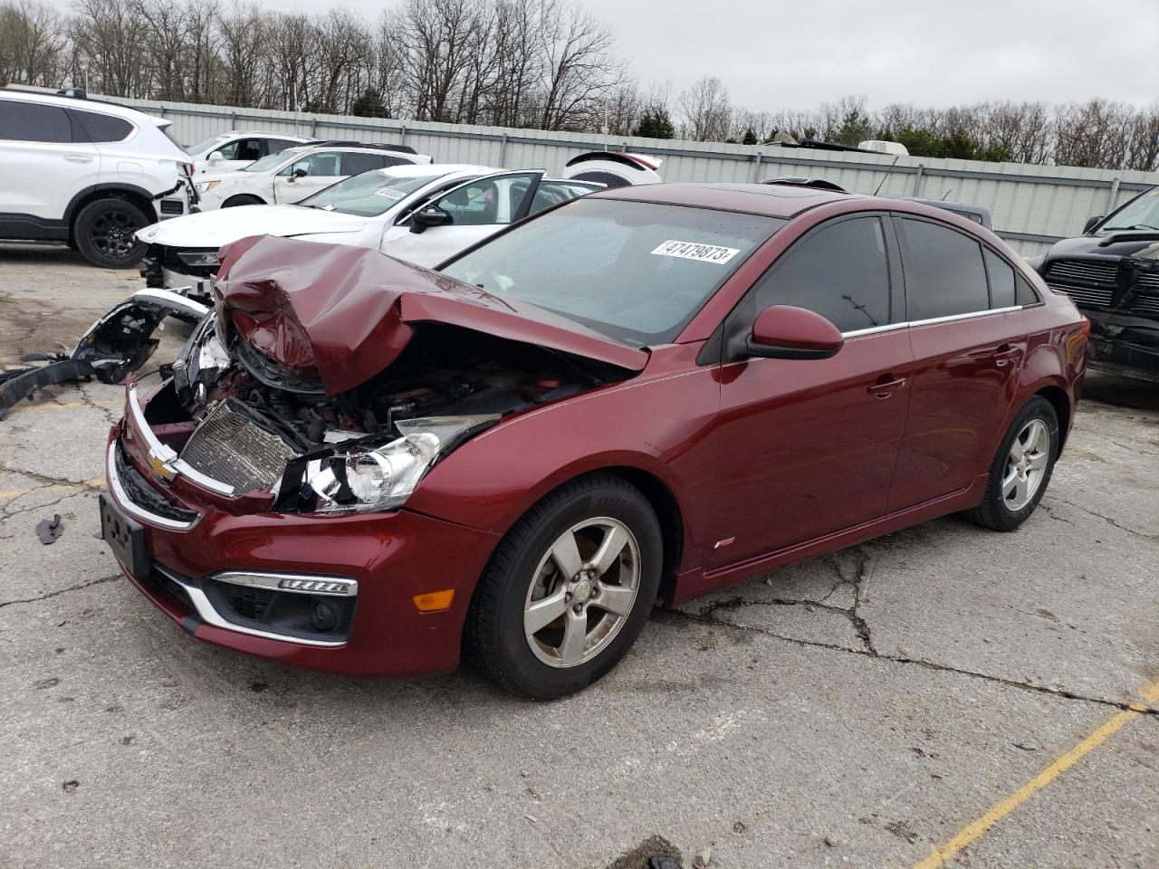 Image 1 of 2015 CHEVROLET CRUZE LT 2015 with VIN 1G1PC5SB1F7192135