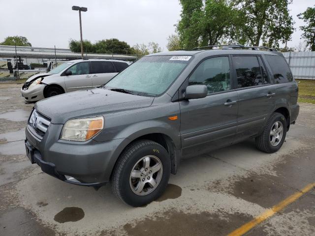 Изображение 1 2007 HONDA PILOT EX 2007 с VIN 2HKYF18497H521486