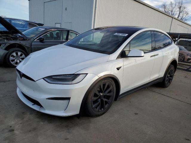 Image 1 of 2022 Tesla MODEL X 2022 with VIN 7SAXCAE53NF345552