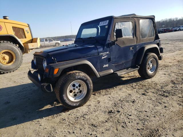 Image 1 of 1997 JEEP WRANGLER / TJ SPORT 1997 with VIN 1J4FY19S3VP492836