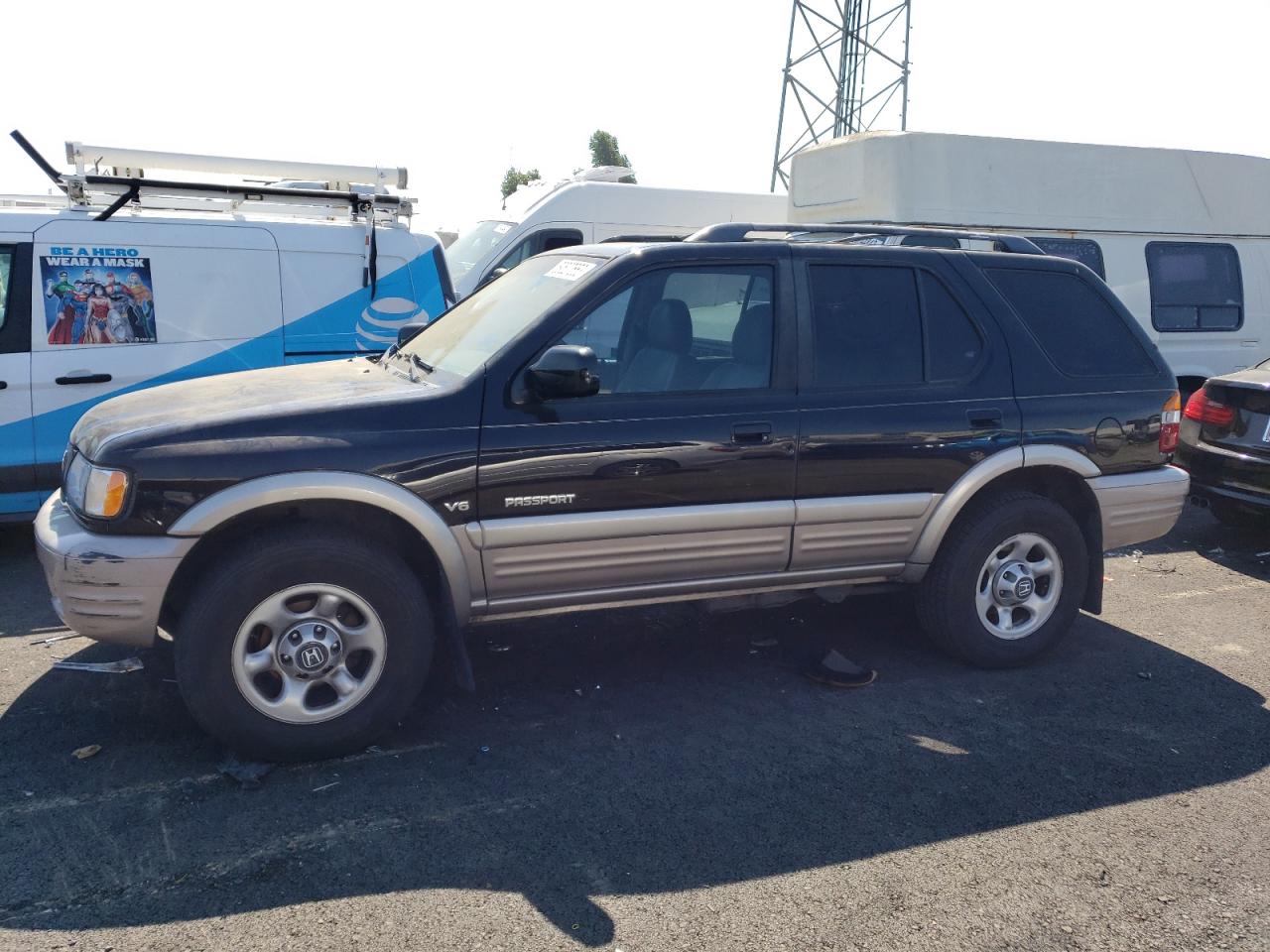 Image 1 of 2001 HONDA PASSPORT EX 2001 with VIN 4S6DM58W014401847