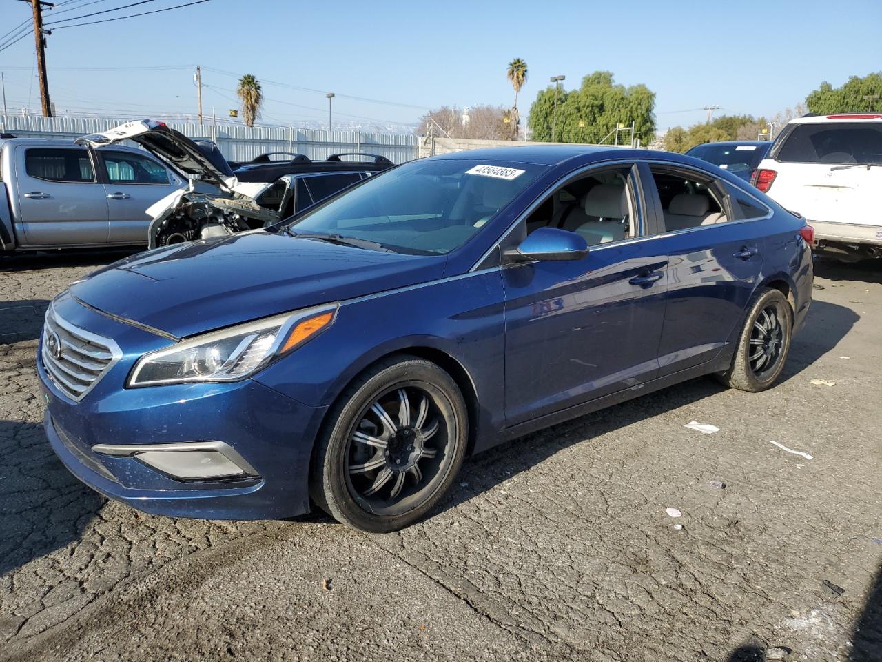 Изображение 1 2016 HYUNDAI SONATA SE 2016 с VIN 5NPE24AF3GH396576