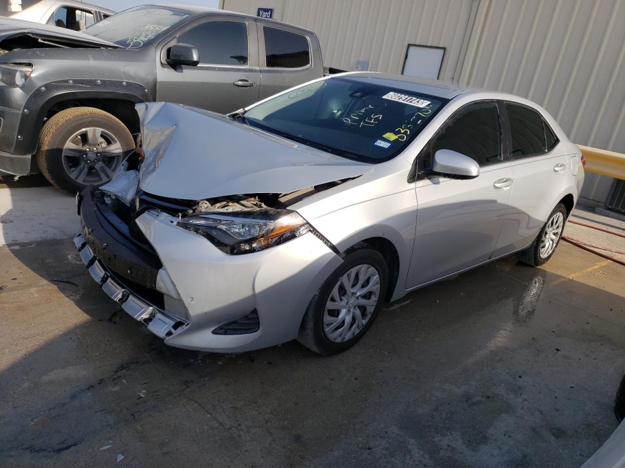 Изображение 1 2018 TOYOTA COROLLA L 2018 с VIN 5YFBURHE5JP835570