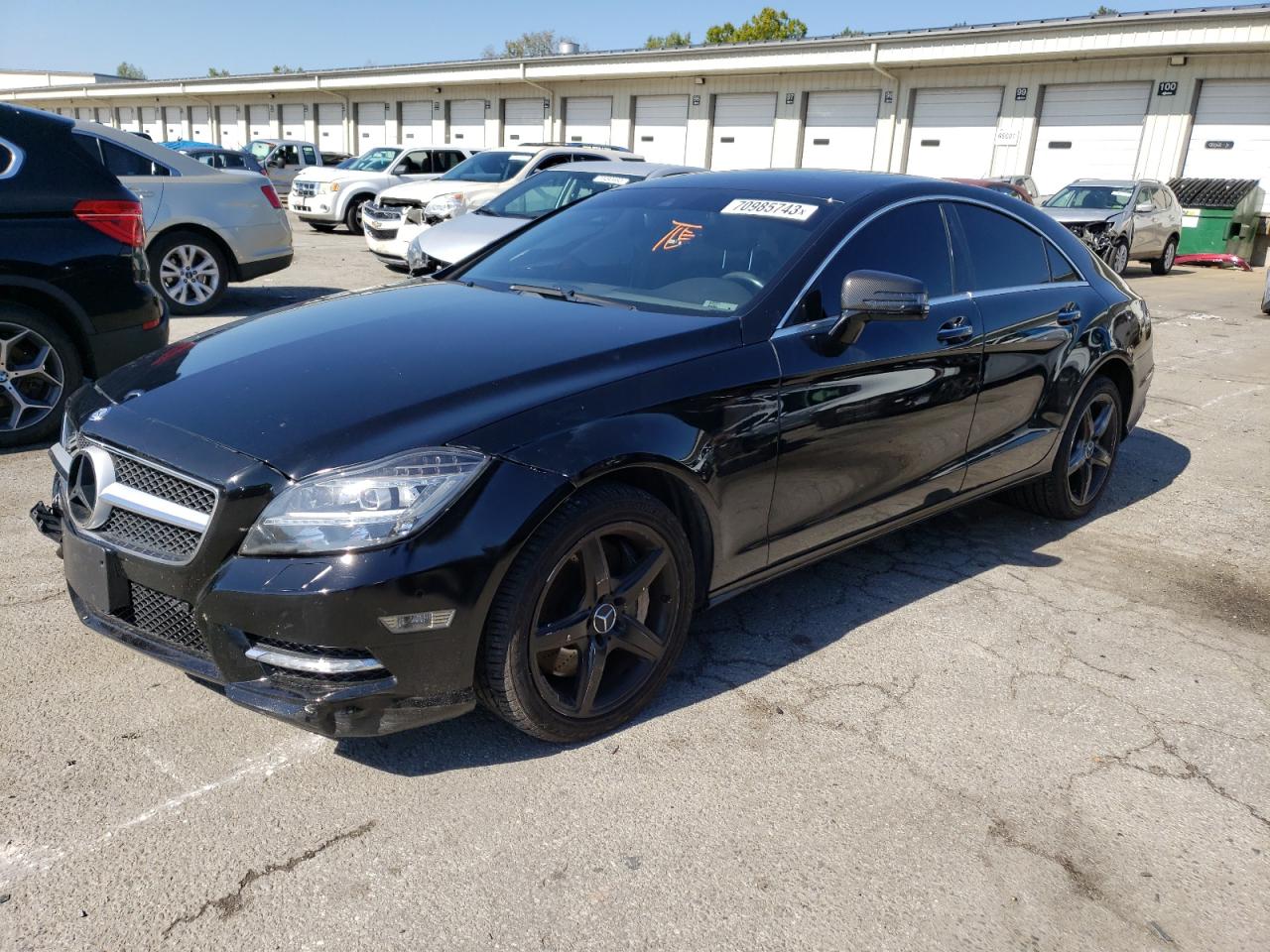 Image 1 of 2014 MERCEDES-BENZ CLS 550 4MATIC 2014 with VIN WDDLJ9BB4EA106679