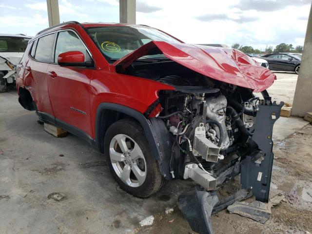 Image 1 of 2018 JEEP COMPASS LATITUDE 2018 with VIN 3C4NJCBB5JT344379