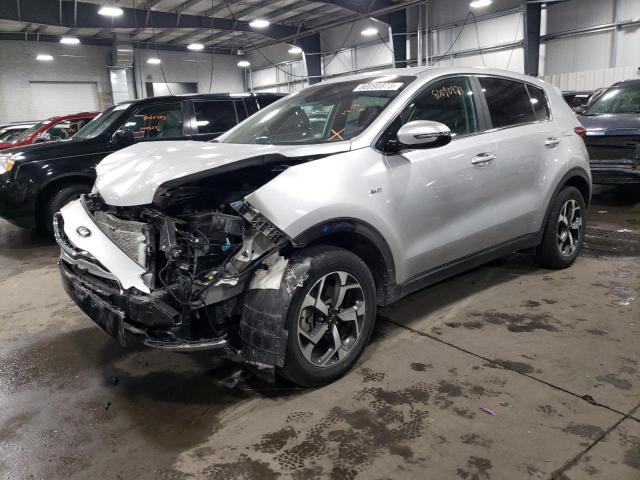 Image 1 of 2021 KIA SPORTAGE LX 2021 with VIN KNDPMCAC9M7915021
