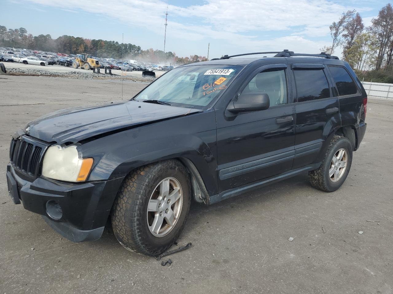 Image 1 of 2005 JEEP GRAND CHEROKEE LAREDO 2005 with VIN 1J4GS48K65C648416