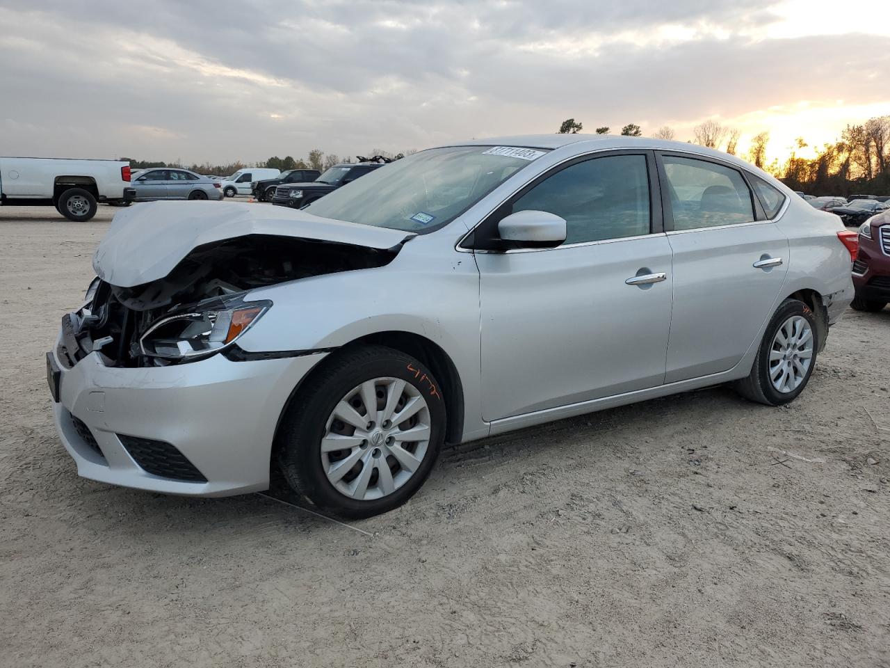 Image 1 of 2017 NISSAN SENTRA S 2017 with VIN 3N1AB7AP8HY285988