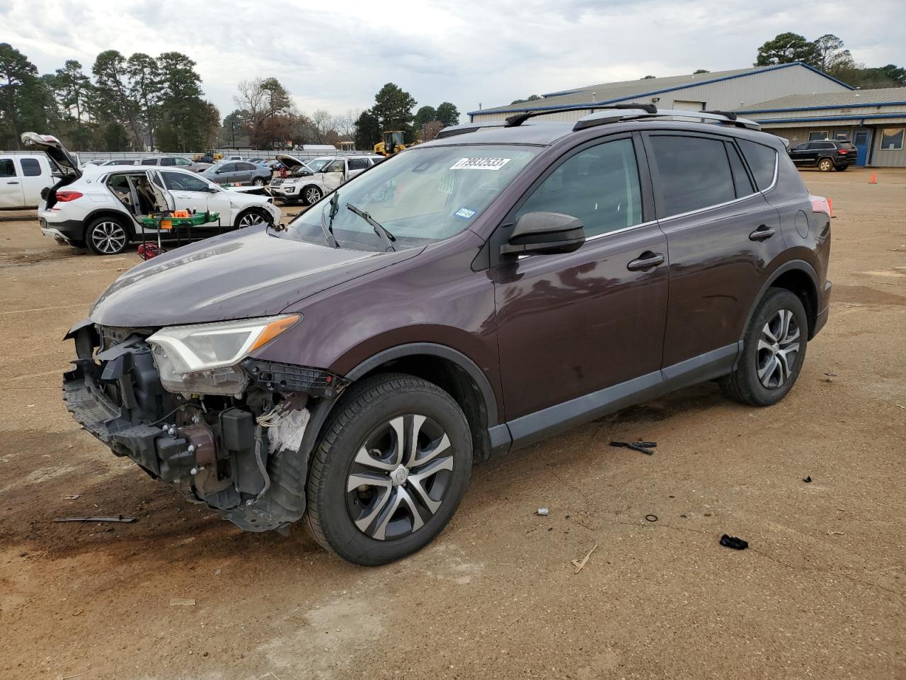 Image 1 of 2017 TOYOTA RAV4 LE 2017 with VIN 2T3BFREV8HW580041