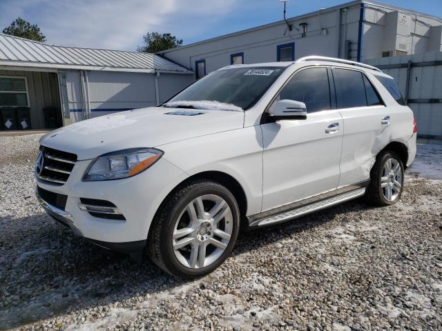 Image 1 of 2014 MERCEDES-BENZ ML 350 4MATIC 2014 with VIN 4JGDA5HB6EA396546