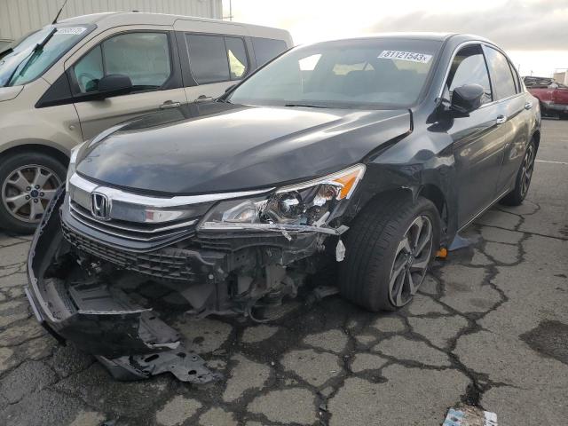 Image 1 of 2017 HONDA ACCORD EXL 2017 with VIN 1HGCR2F87HA268059