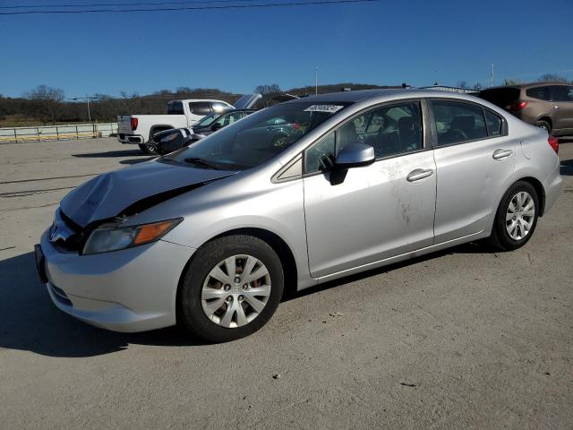 Image 1 of 2012 HONDA CIVIC LX 2012 with VIN 19XFB2F59CE102945