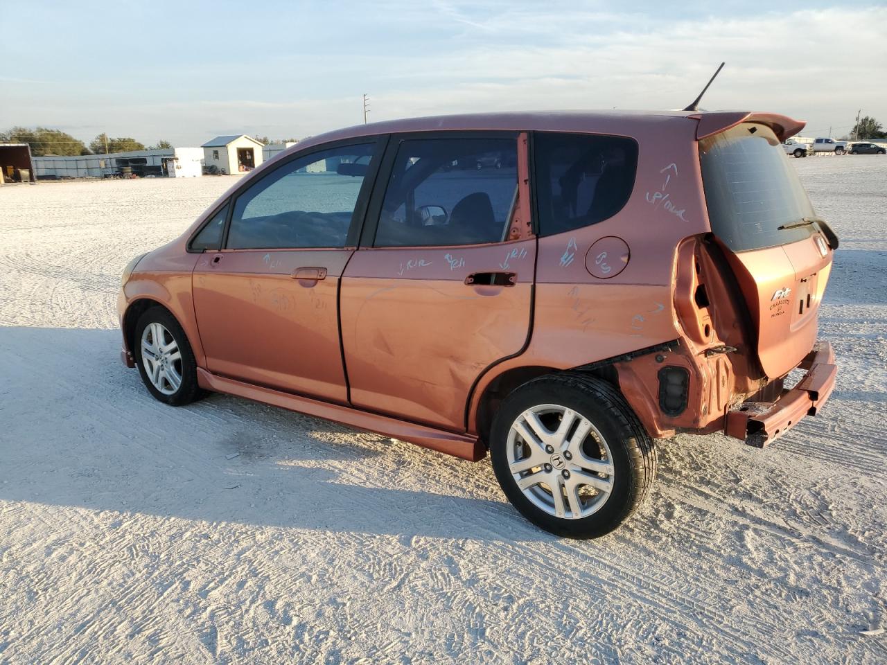 Image 2 of 2008 HONDA FIT SPORT 2008 with VIN JHMGD38658S048279