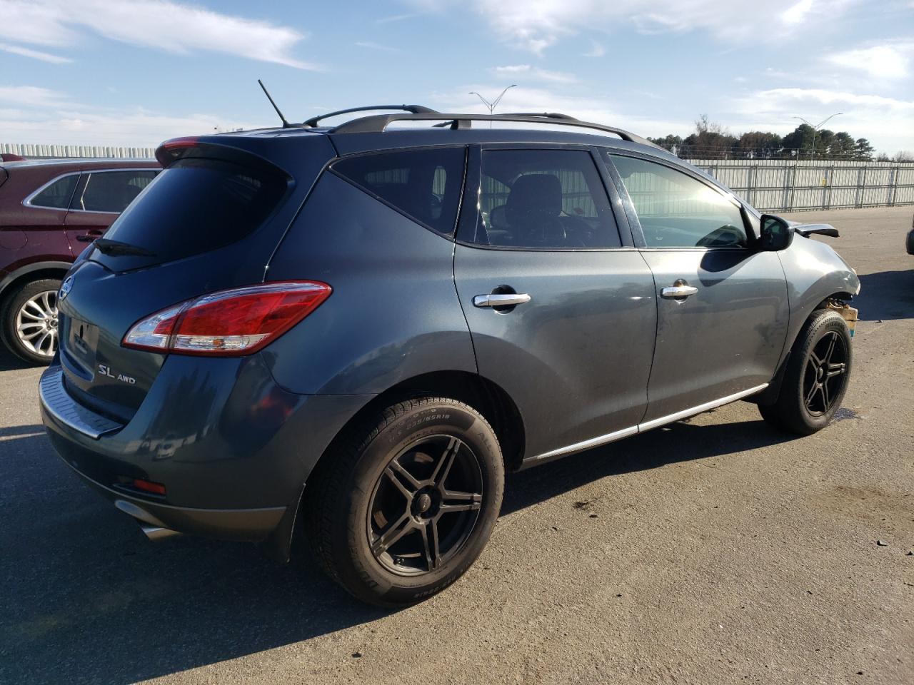 Image 3 of 2014 NISSAN MURANO S 2014 with VIN JN8AZ1MWXEW519693