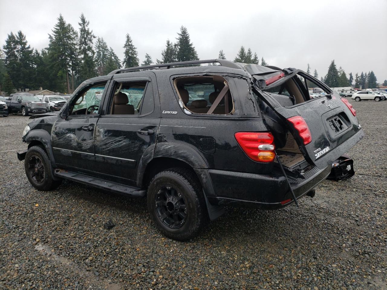 Image 2 of 2001 TOYOTA SEQUOIA LIMITED 2001 with VIN 5TDZT38A71S014764