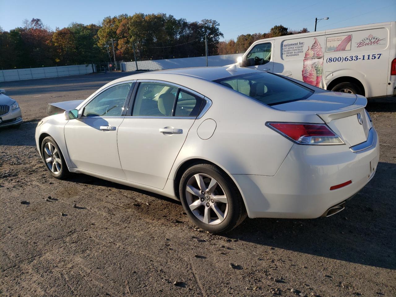 Image 2 of 2013 ACURA TL TECH 2013 with VIN 19UUA8F5XDA013405