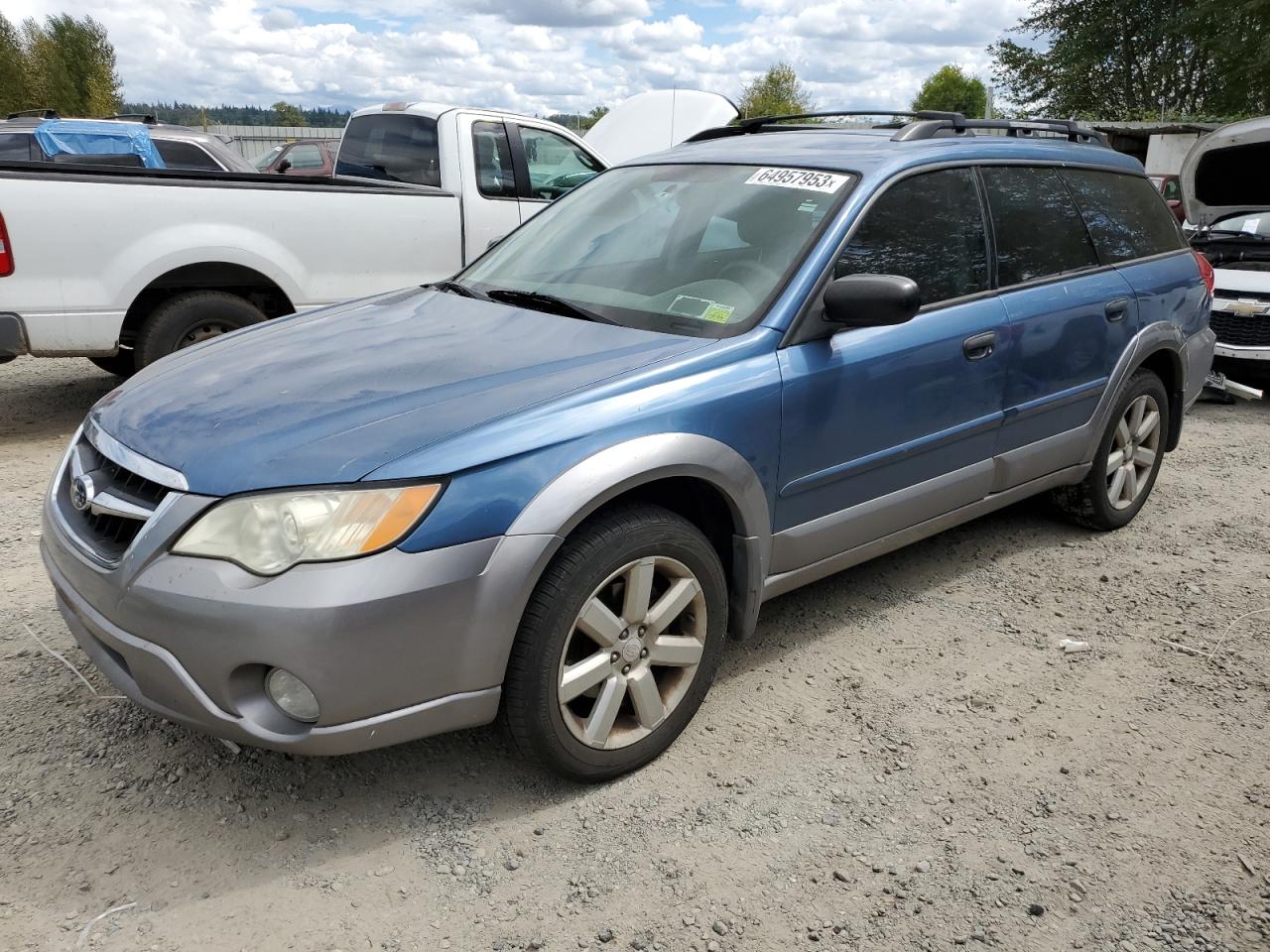 Image 1 of 2009 SUBARU OUTBACK 2.5I 2009 with VIN 4S4BP61C596345997