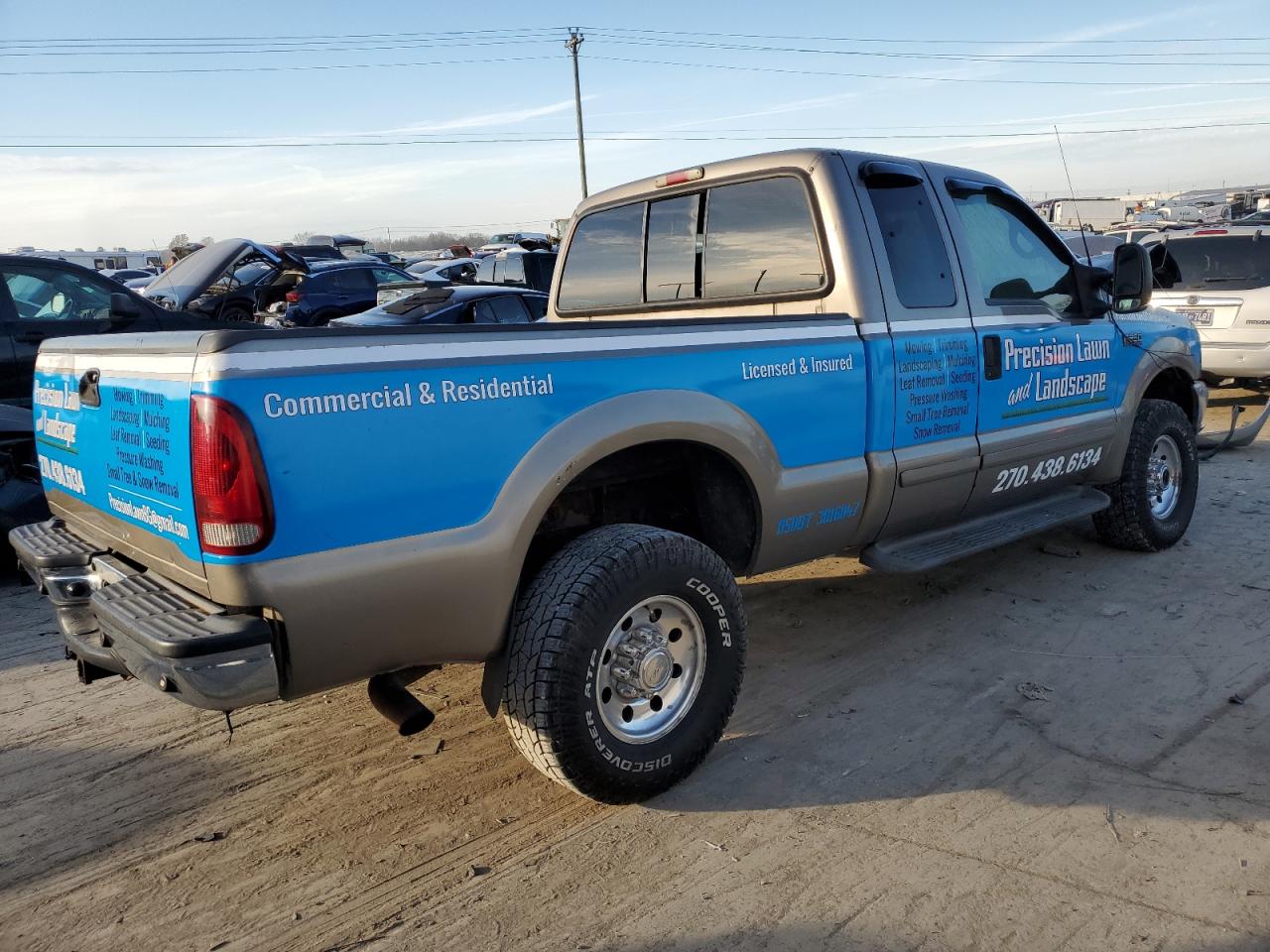 Image 3 of 2002 FORD F250 SUPER DUTY 2002 with VIN 1FTNX21F62EA40301