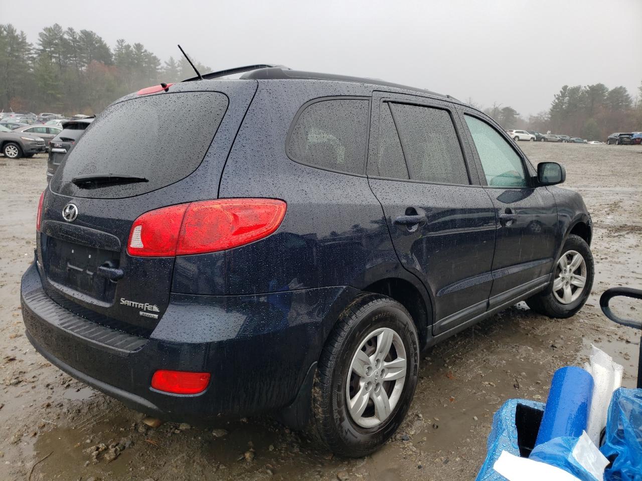 Image 3 of 2009 HYUNDAI SANTA FE GLS 2009 with VIN 5NMSG73D99H326453