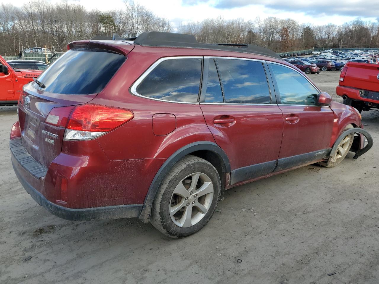 Изображение 3 2014 SUBARU OUTBACK 2.5I LIMITED 2014 с VIN 4S4BRBMC0E3298095
