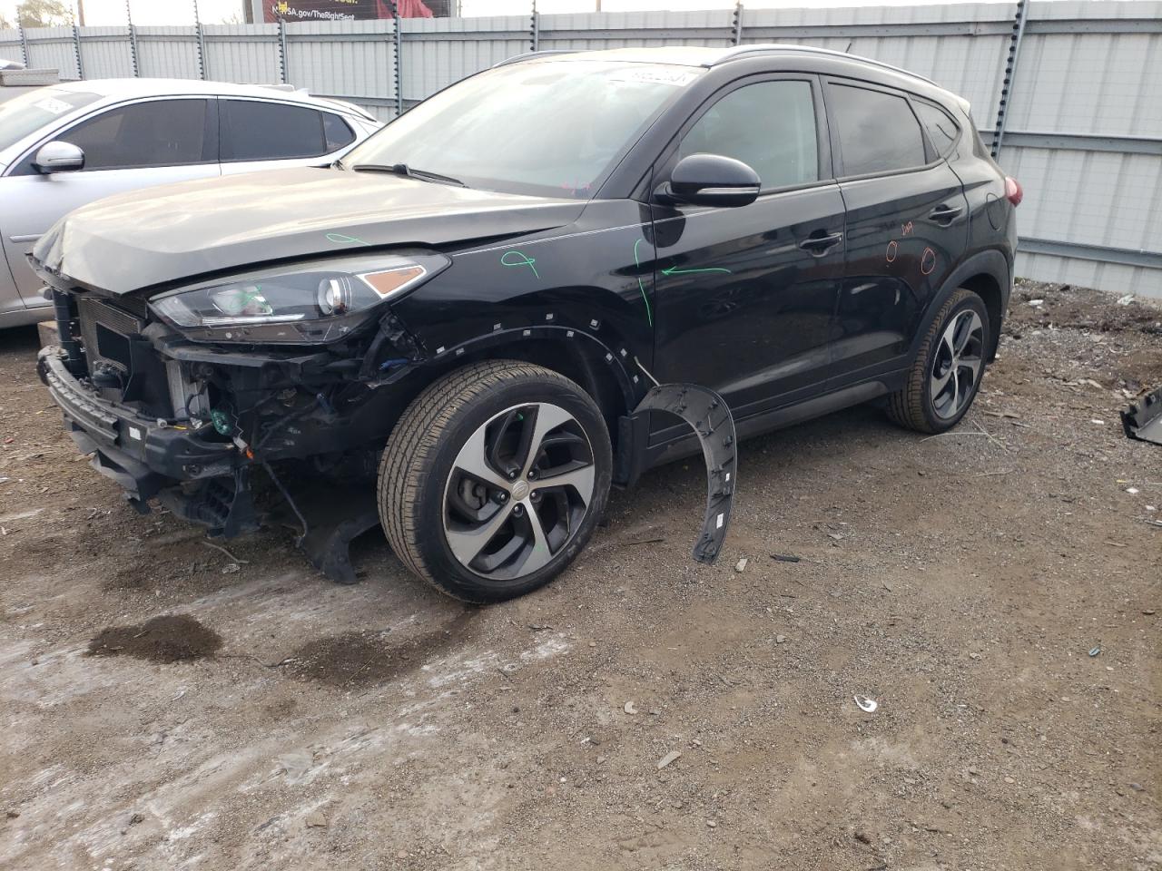 Image 1 of 2016 HYUNDAI TUCSON LIMITED 2016 with VIN KM8J3CA26GU194013
