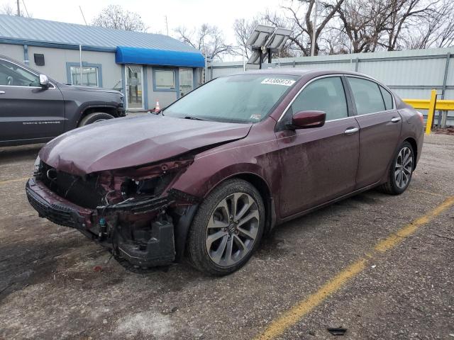 Image 1 of 2014 HONDA ACCORD SPORT 2014 with VIN 1HGCR2F54EA124681