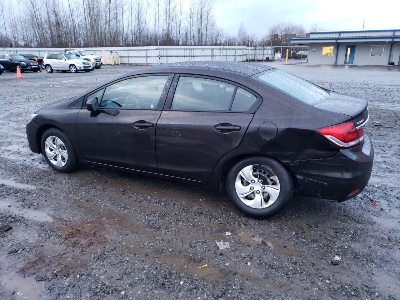 Изображение 2 2014 HONDA CIVIC LX 2014 с VIN 2HGFB2F57EH513804