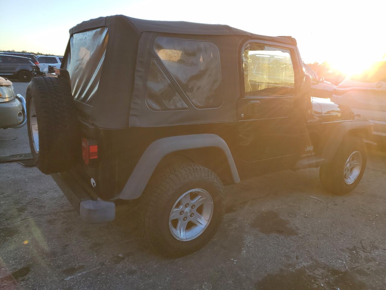 Image 3 of 2006 JEEP WRANGLER / TJ SPORT 2006 with VIN 1J4FA49S86P721437
